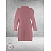 Plus Basics Blazer Long Jacket Mauve
